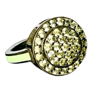 Modernist Sapphire Cluster Gemstone Ring by Matthew Campbell Laurenza