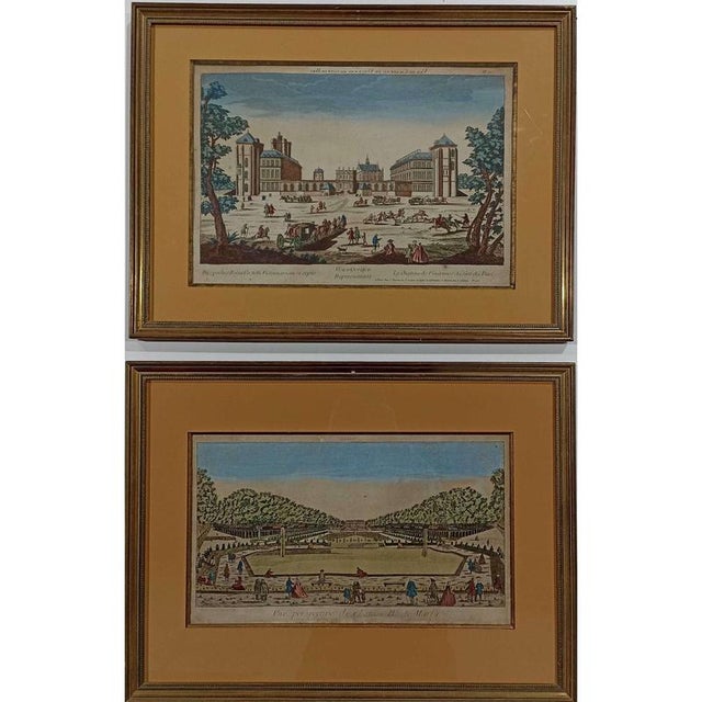 French Landscapes, 19th Century, Engravings, Set of 2 For Sale - Image 6 of 6
