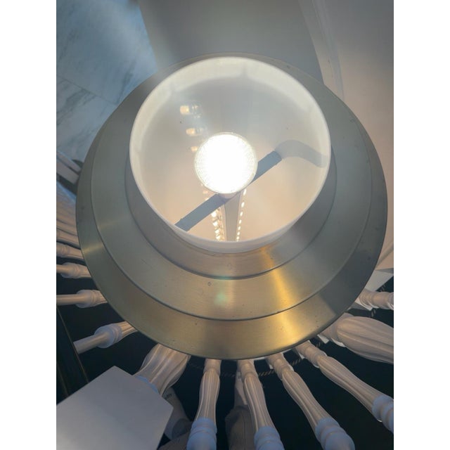 Brian Donovan for Donovan Lighting “Junkers” Illuminated Column Floor Lamp For Sale - Image 9 of 11