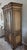 French Provincial Hooker Seven Seas Old World Hand Painted Serpentine Media Armoire 79" X 46" X 25" Brown, Sage For Sale - Image 3 of 14