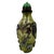 Chinese Overlaid Peking Glass Snuff Bottle With Scoop For Sale - Image 4 of 9