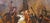 This oil on canvas painting depicts a heated battle scene and is attributed to a master of the Italian or Northern School,...