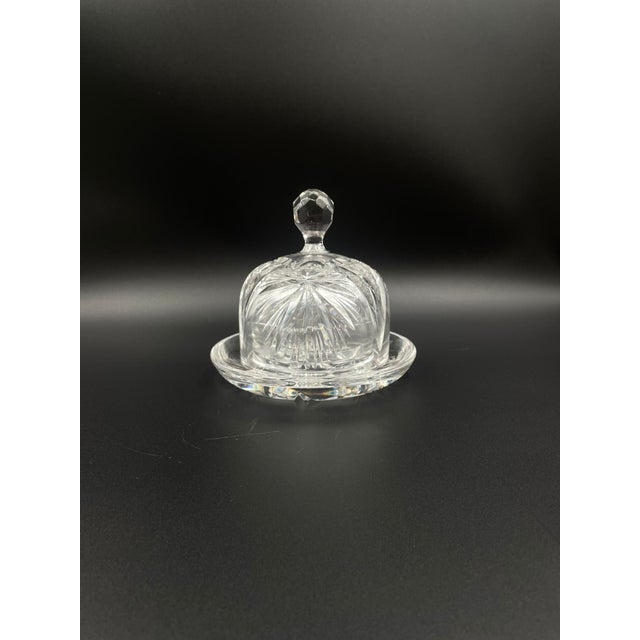 1970s Crystal Butter Dish, 1972 For Sale - Image 5 of 13