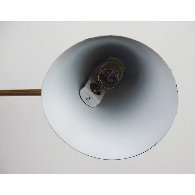 Metal Wall Lamp by Jacques Biny, 1950s For Sale - Image 7 of 13