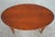 English English Yew Wood Oval Coffee Cocktail Table For Sale - Image 3 of 13