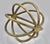 Modern Vintage Modern Golden Metal Orb For Sale - Image 3 of 9