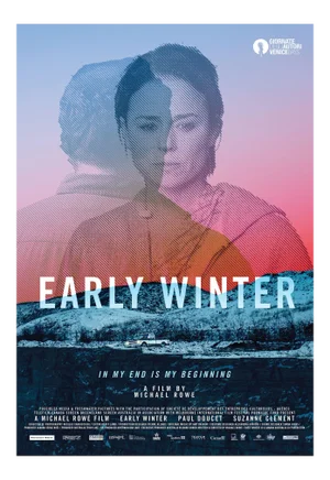 2015 Contemporary Movie Poster - Early Winter by Michael Rowe (On Peach-Coloured Paper)