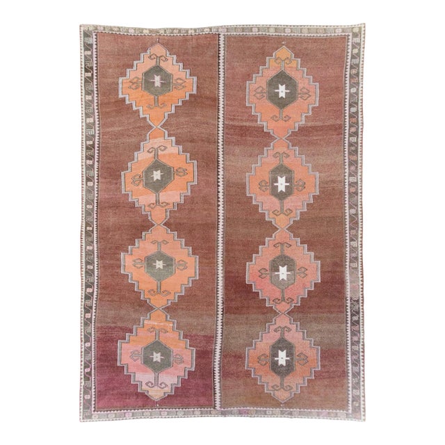 Galerie Shabab Collection Mid-20th Century Turkish Anatolian Room Size Carpet For Sale