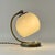 Art Deco Bronzed Brass and Opaline Glass Table Lamp, Germany, 1930s For Sale - Image 4 of 14