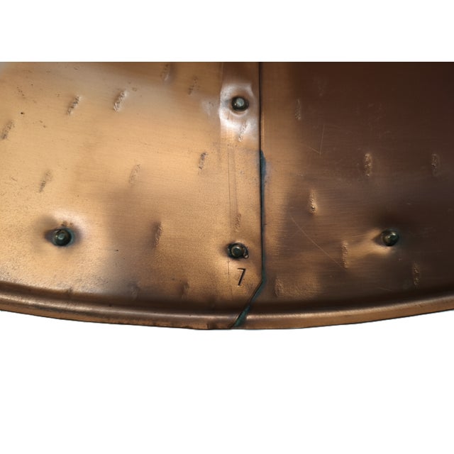 Metal Copper Pendant Lamp by E.S. Horn Aalestrup, 1950s For Sale - Image 7 of 10