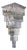 Collection Imperial Chandelier in Metal and Crystal by Jago For Sale