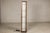 Vintage Tall Japanese Shoji Style Floor Lamp with Rice Paper Panels For Sale - Image 4 of 16
