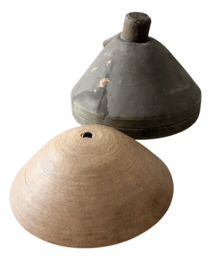 Vintage Chinese Summer Hat With Box