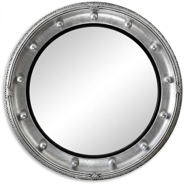 The Bayshore captures the timeless charm of a classic convex girondole, its deep ebony border punctuated by burnished...