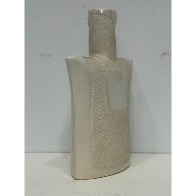 Rörstrand Studio Vintage Suzanne Öhlén for Rörstrand. Ceramic Vase With Glaze in Light Tones. For Sale - Image 4 of 9