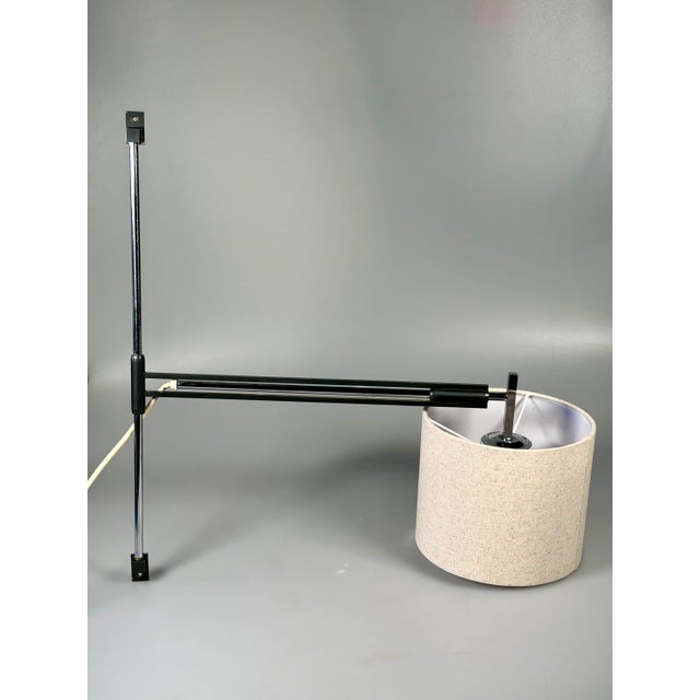 Mid-Century Modern Mid-Century Extendable Wall Lamp in Metal and Chrome, 1960s-1970s For Sale - Image 3 of 18