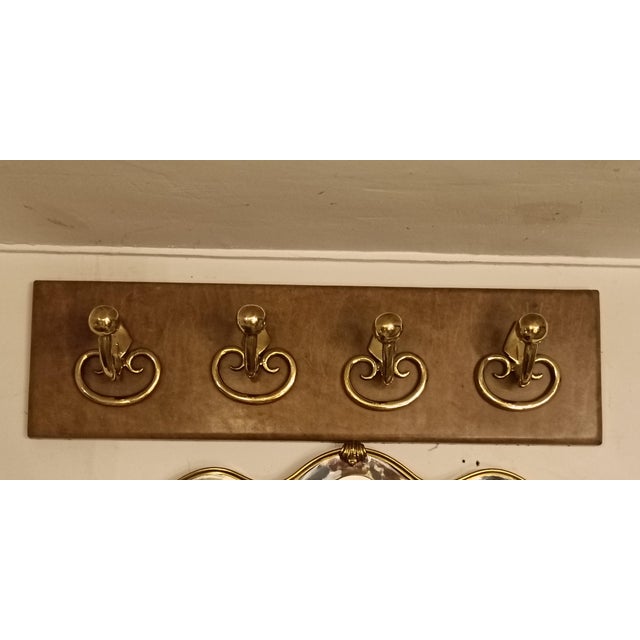 1960s Wall Coat Rack by Aldo Tramontano, Italy, 1960s For Sale - Image 5 of 9