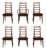 1960s Danish Modern Teak Lis Dining Chairs by Koefoeds Hornslet - Set of 6 For Sale