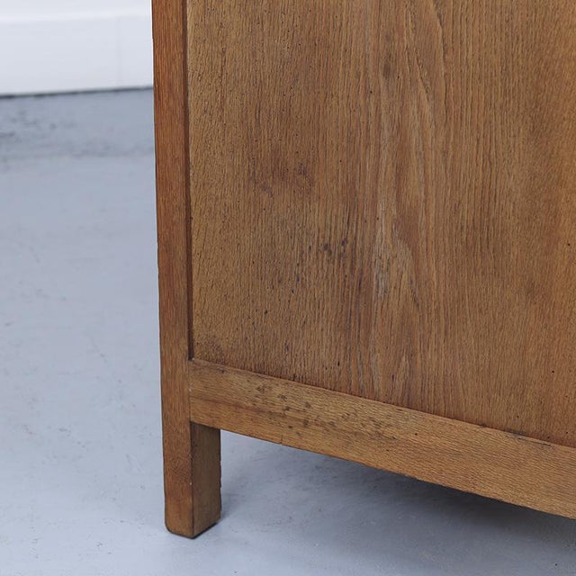 Antique Oak Art-Deco Dresser For Sale - Image 6 of 13