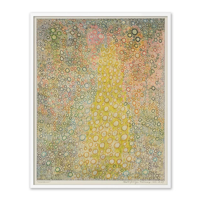 Kasbah by Pepi Sprohge, Art Print in White Frame, Large For Sale - Image 4 of 4