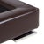 Moore Bed in Brown Leather from Minotti For Sale - Image 5 of 12