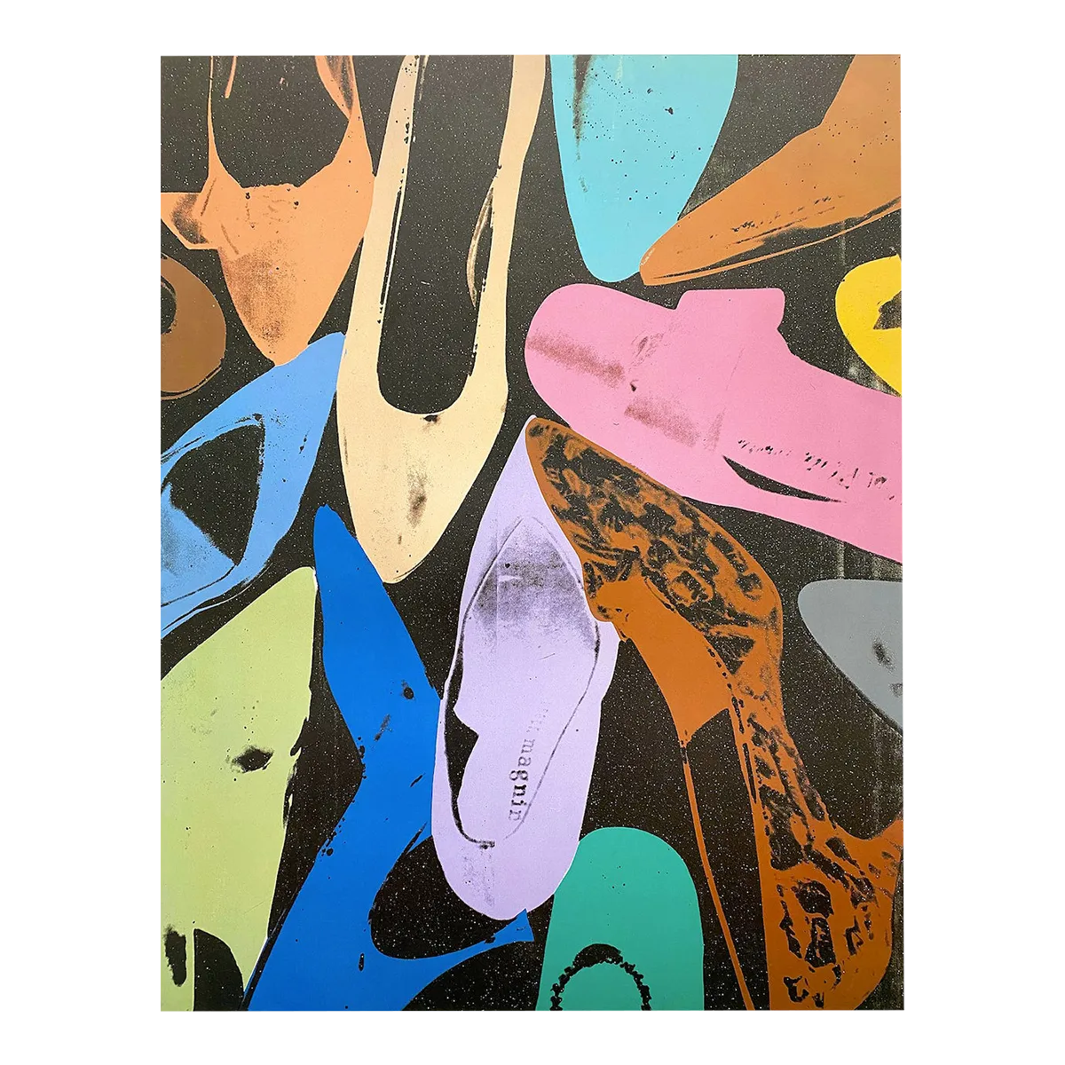 Andy Warhol Foundation Vintage 1999 Lithograph Print Pop Art