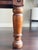 Wood Vintage Rustic Solid Pine Square End Table — Turned Baluster Leg Farmhouse Spanish Colonial Side Table For Sale - Image 7 of 12