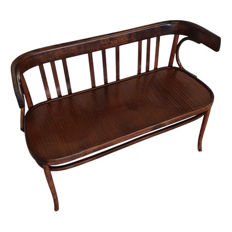 Vintage Bench in Wood For Sale