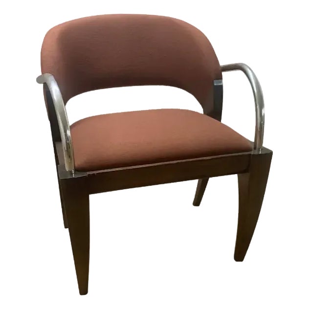 Attributed to Brueton Willow Side Chair For Sale