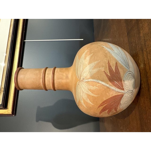 Ceramic Japanese Ceramic Vase by Creil for Creil For Sale - Image 7 of 9