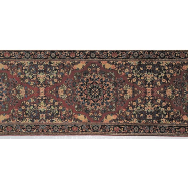 2010s Persian Sarouk Runner-2'3" X 9'1" For Sale - Image 4 of 6