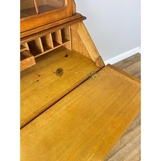 Vintage French Display Cabinet in Oak For Sale - Image 17 of 18