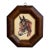 Original Hand-Painted Horse Portrait Painting in a Vintage Italian Frame For Sale