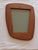 Scandinavian Wall Mirror with Teak Frame, 1950s For Sale - Image 9 of 11