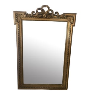 Antique Gold Leaf Mirror For Sale