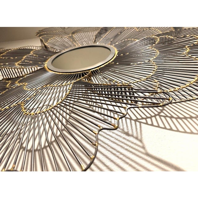 Studio a Home Iron Poppy Mirror by Global Views For Sale In Dallas - Image 6 of 7