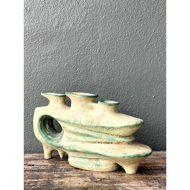 Vintage Organic Form Pottery Sculpture For Sale In West Palm - Image 6 of 18