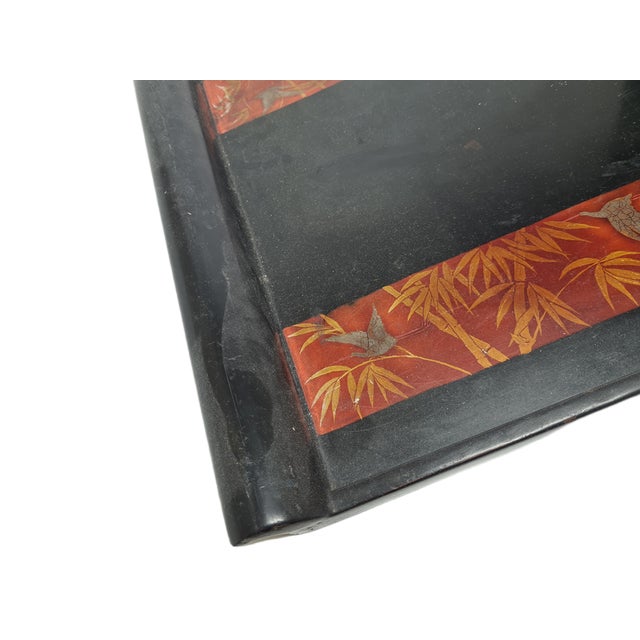 Japanese Lacquerware Tray, 1920s For Sale - Image 3 of 13
