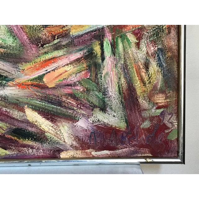The Quiet Path Original Abstract Oil Painting by Monique Nichols For Sale In New York - Image 6 of 12