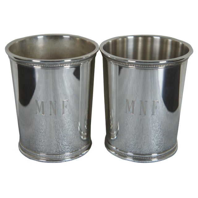Sterling Silver Reed & Barton Gerald Ford Presidential Mint Julep Cups