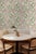 Hydrangea Blooms Floral Grasscloth Wallpaper by House Party | Gatsby Pink | 6 Yards For Sale In Charlotte - Image 6 of 8