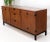 American Walnut 9 Drawers Two Doors Compartment Long Dresser Credenza Restored For Sale - Image 10 of 13