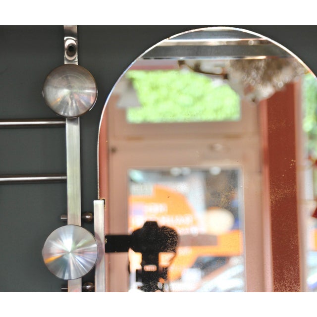 Art Deco French Coat Stand in Polished Aluminium, 1930s For Sale - Image 4 of 17