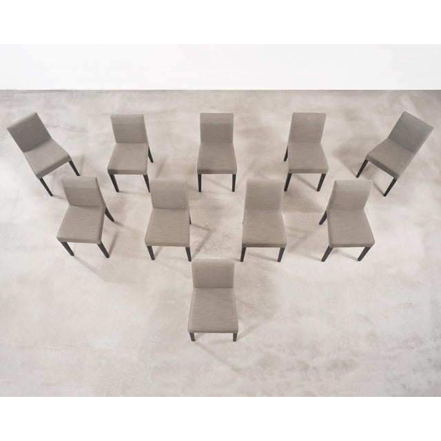 Ligne Roset Set of Ten Didier Gomez for Ligne Roset Dining Chairs For Sale - Image 4 of 18