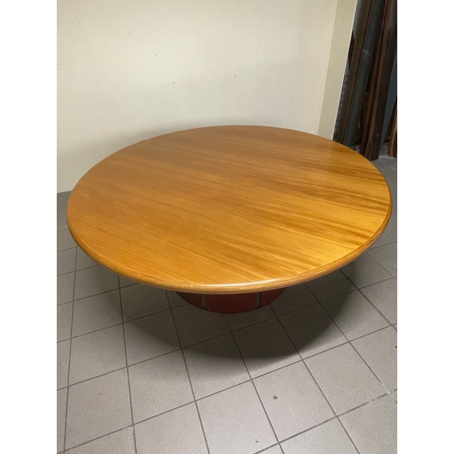 Large Round Table, 1980s For Sale - Image 4 of 13