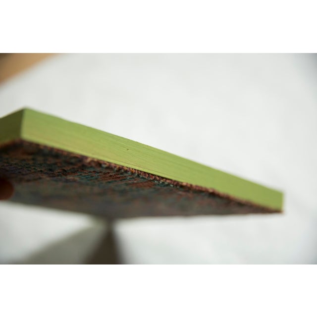 Contemporary Decorative Vintage Anatolian Rug Fragment Art For Sale - Image 3 of 5