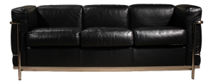 LC2 3-Seater Sofa by Le Corbusier, P. Jeanneret, C. Perriand for Cassina, Italy, 1928