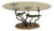 Water Lily Coffee Table in Bronze, 1970s For Sale