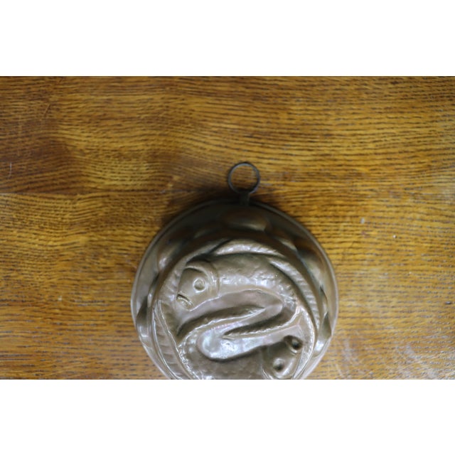 Copper Fish Aspic Mold For Sale - Image 10 of 10