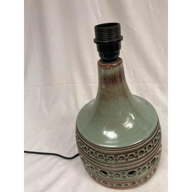 Ceramic Vintage Ceramic Lamp from Vallauris, 1970 For Sale - Image 7 of 9